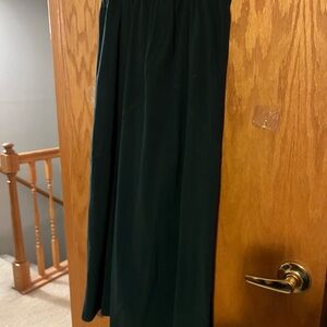 - Denim & Company Forest Green Maxi-skirt